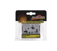 N Gauge - Bad Boy Bikers 3 Piece
