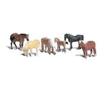 Woodland Scenics A2141 Farm Horses N Gauge Figures Animals Landscaping