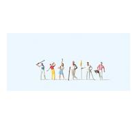 N gauge hand painted model figures Sets Preiser - Set 2