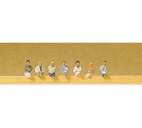 N gauge hand painted model figures Sets Preiser - Set 2