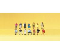 N gauge hand painted model figures Sets Preiser - Set 4