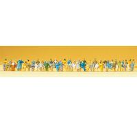 N gauge hand painted model figures Sets Preiser - Set 5