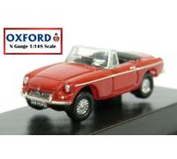 Oxford Diecast NMGB001 MGB Roadster Tartan Red