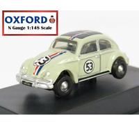 N Gauge Oxford Diecast NVWB001 VW Beetle Herbie Car Love Bug 1:148 Scale Vehicle