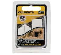 N Gauge Woodland Scenics Water Culverts Under Track -Choose From 4 Types