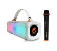 N-Gear Blazooka 703 Portable Bluetooth Karaoke Speaker White