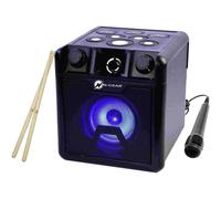 N-Gear Block Drum Block Bluetooth Speaker with Drum Pads and LED Lightning NEW