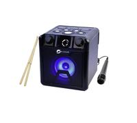N-Gear Block Drum Block Bluetooth Speaker With Drum Pads And Led Lightning