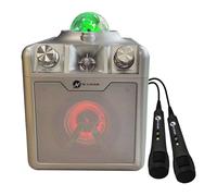 N-Gear Disco Star 710 Portable Karaoke Speaker Silver