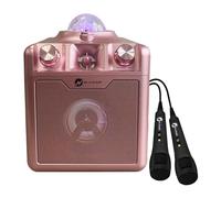 N-Gear Disco Star 710 Portable Karaoke Speaker Space Pink
