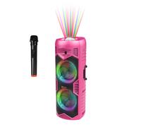N-Gear Lets Go Party 5150 Portable Karaoke Speaker Pink