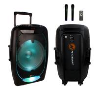 N-Gear The Flash 1540 15 Inch Speaker Karaoke with Disco Light And Microphone