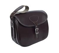 N? Genuine Real Leather Choco Cartridge Shooting Shells Clay Hunting Shotgun Bag 100+