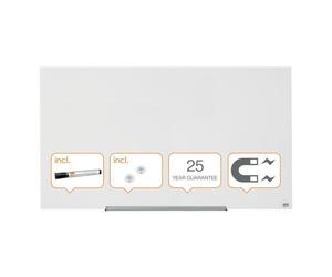 N:Glassboard Diamond 1264x711mm white