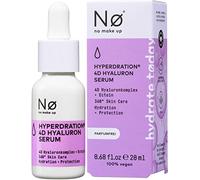 Nø hydrate today Hyaluronic Serum 4D Hyperdration & Ectoin - Face Serum Moisturises Hyaluronic Acid Serum for Dry, Mature Skin, Fragrance-Free, Vegan, 20 ml