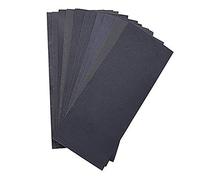 N-K Abrasive, dry, wet, waterproof sandpaper with a grain of 400/600/800/1000/1200/1500 for furniture, hobbies and DIY. Long-lasting