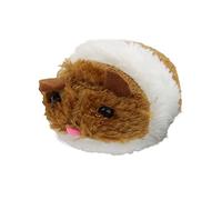 N-K PULABO Lovely Cartoon Mouse Shape Plush Pull Rope Clockwork Vibrating Toy Pet Cat Interactive Tool Comfortable and Environmentally amusing