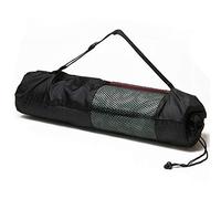 N-K pulabo Portable Nylon Yoga Mat Bag Carrier Mesh Center Adjustable Strap Comfortable and Environmentally Affordable