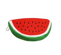 N-K pulabo Portable Watermelon Makeup Storage Pouch Travel Toiletry Bag Cosmetic Sacks Clutch Bale Women Handbag Coin Bag Pencil Case Red Excellent Quality and Popular Practical, one size