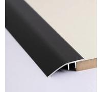 N Laminate Floor Transition Strips, Aluminum Threshold Cover, 1m/39in, Ideal for Bridging Gaps Between Similar Height Laminate Floors and Doorways
