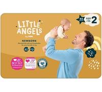 N Little Angels Newborn Size 2 Nappies - Gentle Comfort & Superior Absorbency (44 Pack)