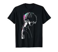 @n!mY Anime Manga Motif Pixel Illustration Anime T-Shirt