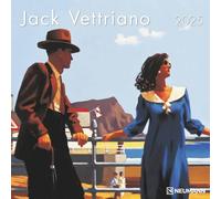Jack Vettriano Calendar 2025 - Art - Month To View