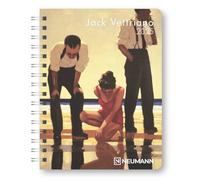 N NEUMANNVERLAGE - Jack Vettriano 2025 Diary 16.5 x 21.6 cm Pocket Calendar with Twelve Picture Pages and Note Pages, Removable Planner, Year and ... and International Calendar: Diary