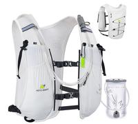 N NEVO RHINO 5.5L Running Vest for Women Men, Lightweight Hydration Vest with 1.5L Water Bladder, Breathable Water Backpack for Hiking Running Cycling