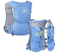 N NEVO RHINO Running Vest for Women Men, Lightweight Hydration Vest with Water Bladder 1.5 Liter, Hydration Backpack Multi-Pocket 11x - for Trial Hiking Cycling Jogging Marathon