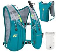 N NEVO RHINO Running Vest,Hydration Vest 5L with 1.5L Water Bladder,Lightweight Hydration Pack Water Backpack for Hiking Race