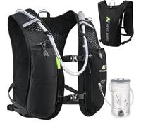 N NEVO RHINO Running Vest,Hydration Vest 5L with 1.5L Water Bladder,Lightweight Hydration Pack Water Backpack for Hiking Race
