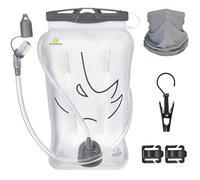 N NEVO RHINO Water Bladder 1.5-Liter, Leak Proof Water Reservoir BPA-Free, Wide Opening Hydration Bladder for Running Vest Hydration Backpack Replacement for Hiking Cycling