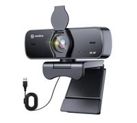N newline 4K Webcam with Microphone, 12MP 30FPS HD Streaming Camera for PC Laptop Mac, Upgraded Autofocus with Privacy Cover & Light Correction, USB Plug and Play for Zoom/Teams Video Calls