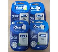 (N) Oral-B Pro-Expert Waxed Floss Tape, 50m x4, Cool Mint, New, SPD