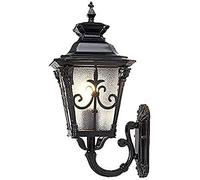 n Outdoor Waterproof Wall Light Antique Brass Metal Lantern with Frosted C s European Classic Design E27 for Slish Exterior Det