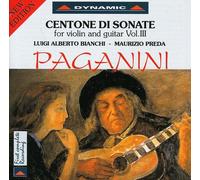 N. Paganini - Sonatas for Violin & Guitar 3 [New CD]