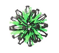 N.R Magic Expand Ball, Expandable Breathing Ball,Plastic Colorful Sphere Ball in The Dark,Outdoor Hand Throwing Telescopic Ball Toys Expansion Ball