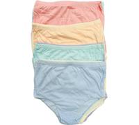 N R TEXTILES 12 Pack Ladies Briefs PLUS SIZE 100% Cotton Full Comfort Underwear Pastel Panties for Women Multipack Assorted, 4XL