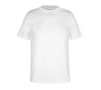N R TEXTILES Kids T-Shirts 5-Pack Plain Cotton Crew Neck Short Sleeve Tees White 5-6 Years
