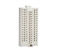 N Scale 1:500 Mansion House Assembled Model Miniature Architectural Building Outland Realisms Scene Diys Painting Outland for Sand Table