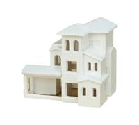 N Scale 1:500 Villas Assembling Model Outland Realisms Scene Miniature Architectural Assembled Models Sand Table Outland for Sand Table