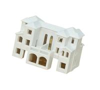 N Scale 1:800 Villas Building Assembling Model Outland Realisms Scene Sandtable Garden Dollhouses Decors Sand Table Scene
