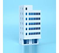 N Scale Building Models Create an Office Apartment for Your Train Scenario with This Kit (G08)