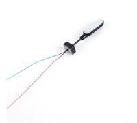 N Scale LED Lattice Mast Light for Model Railway Layouts 28mm Height Metal Frame 3V DC or AC Power Resistor Accessories (Black)