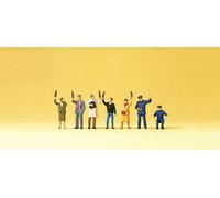 N scale Tram Personnel/Passengers (7) Figure Preiser 79141