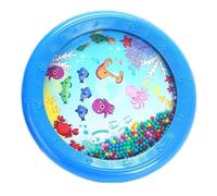 ń Sea Drum - Hardwood Shell Wåve, Bead Instrument, Sound Healing Meditation Tool, Relaxation Rhythm Drum | Yoga Stress Relief Music Gift With Storage Bag Sound Effect Relaxation Training