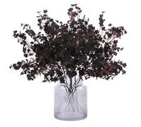 N&T NIETING Gypsophila Artificial Flowers, 12Pcs Baby Breath Artificial Flowers Fake Silk Flowers for DIY Wedding Bouquet Party Table Centerpieces Flower Arrangements Halloween Home Decor(Black)