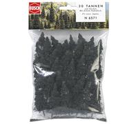 Busch Pine Trees 6571 - N/TT/0 Gauge - Pack of 30 (30-60 mm)