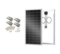 N-Type 12V 200W/175W Solar Panel - 175W / 2 Pieces with Free Z Bracket